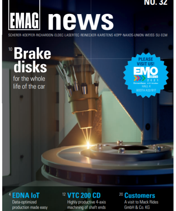 New edition of EMAG News No. 32